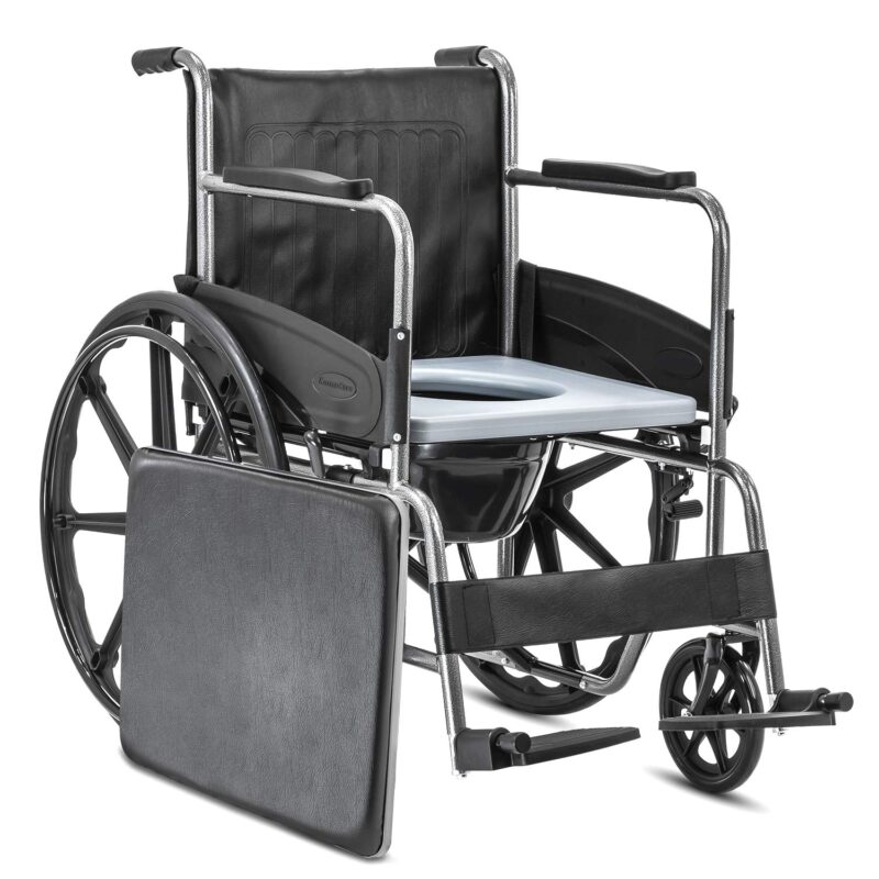 Rent Foldable Wheelchair With Commode In Bangalore